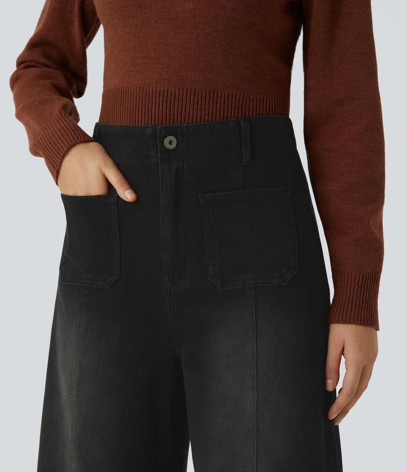 Nicole | Comfortabele & Casual Broek Met Wijde Pijpen