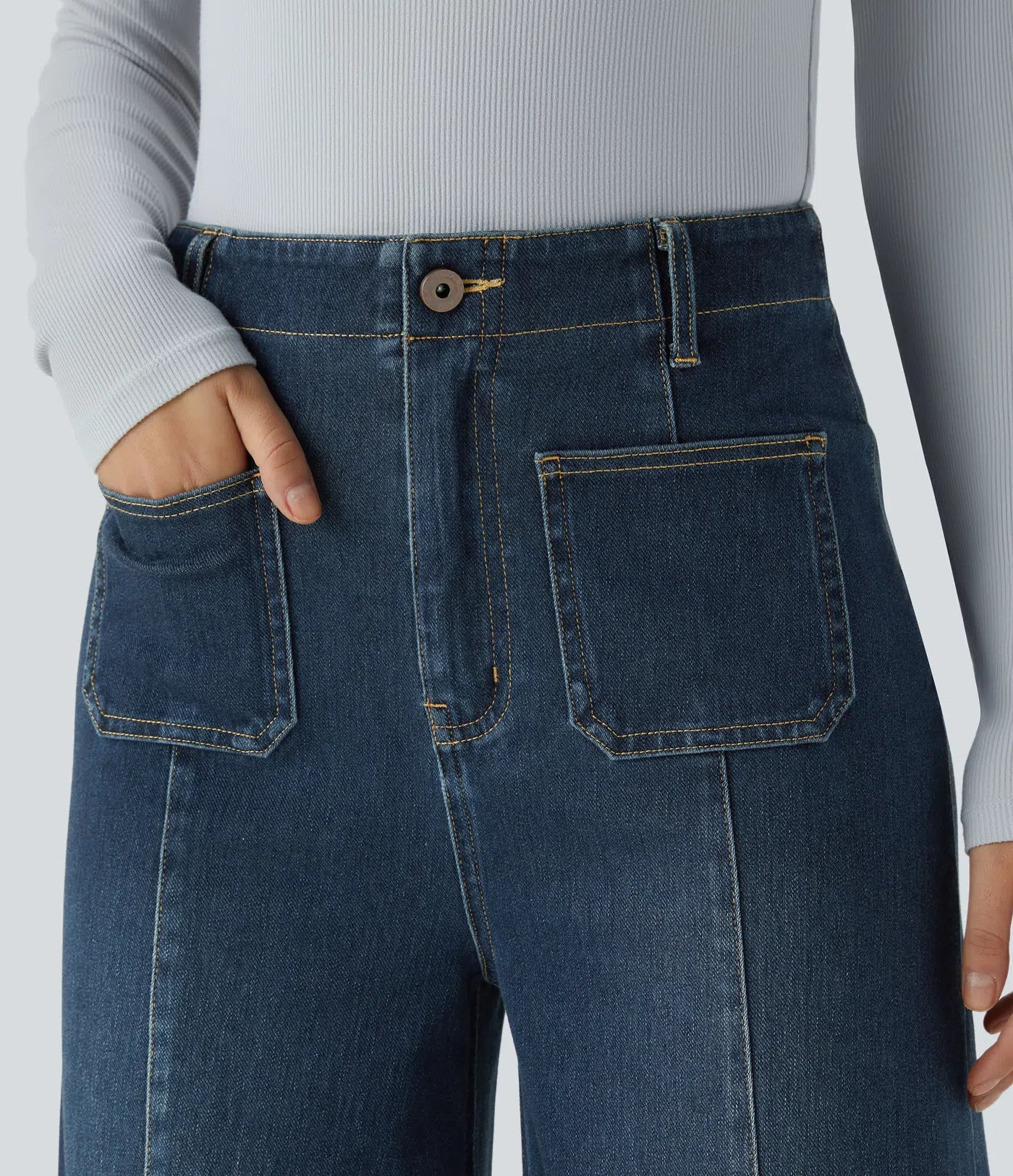 Nicole | Comfortabele & Casual Broek Met Wijde Pijpen