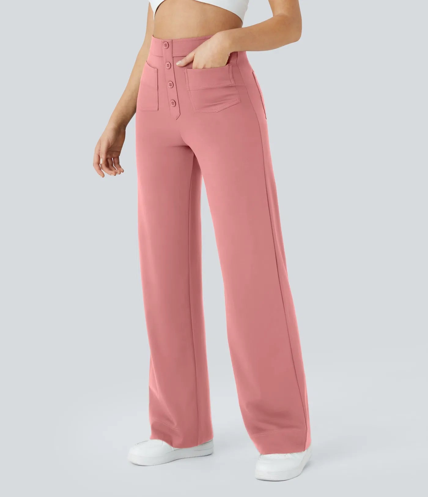 Naomi | Pantaloni Elasticizzati e Confortevoli a Vita Alta | 1+1 Gratis