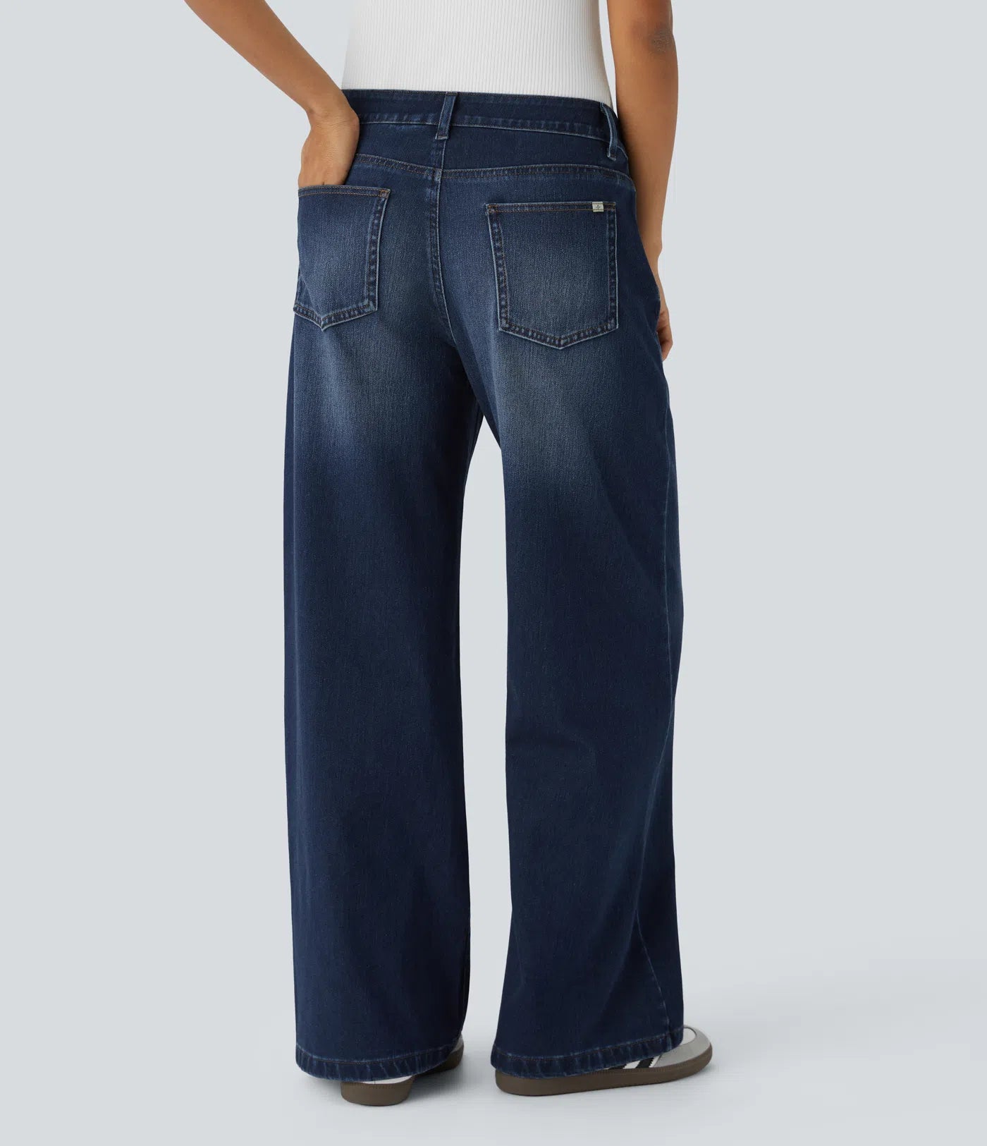 Linda | Comfortabele Jeans Met Handige Ritszakken & Losvallende Elegante Pijpen