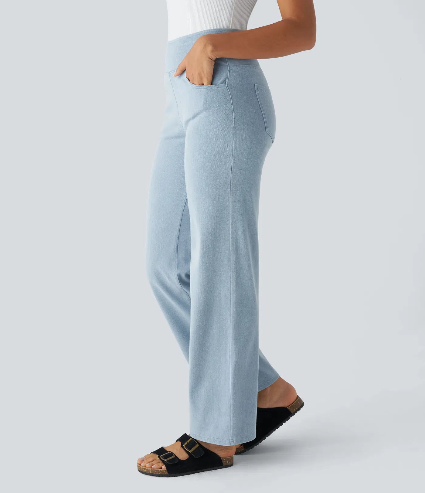 Isabella | Elastische & Comfortabele Broek Met Hoge Taille