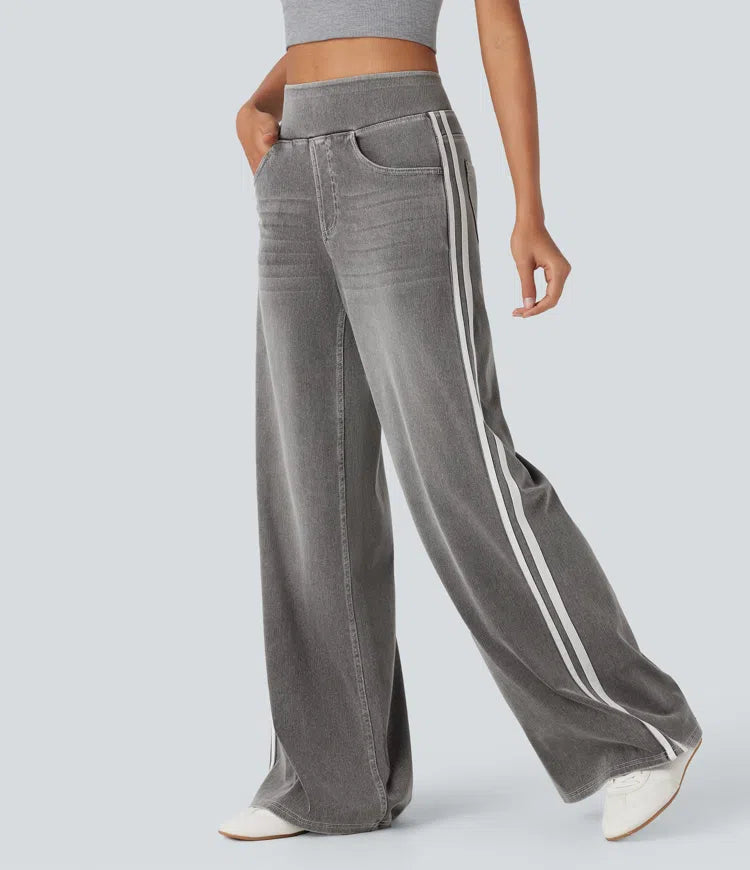 Anna | Comfortabele & Elastische Broek Met Fijne Diepe Zakken