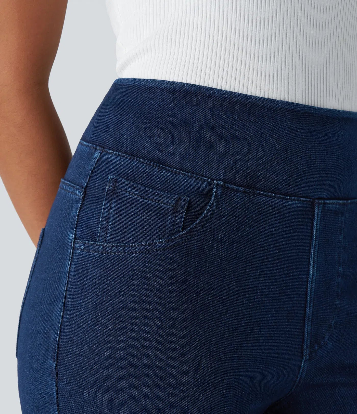 Isabella | Pantaloni Elasticizzati e Confortevoli a Vita Alta