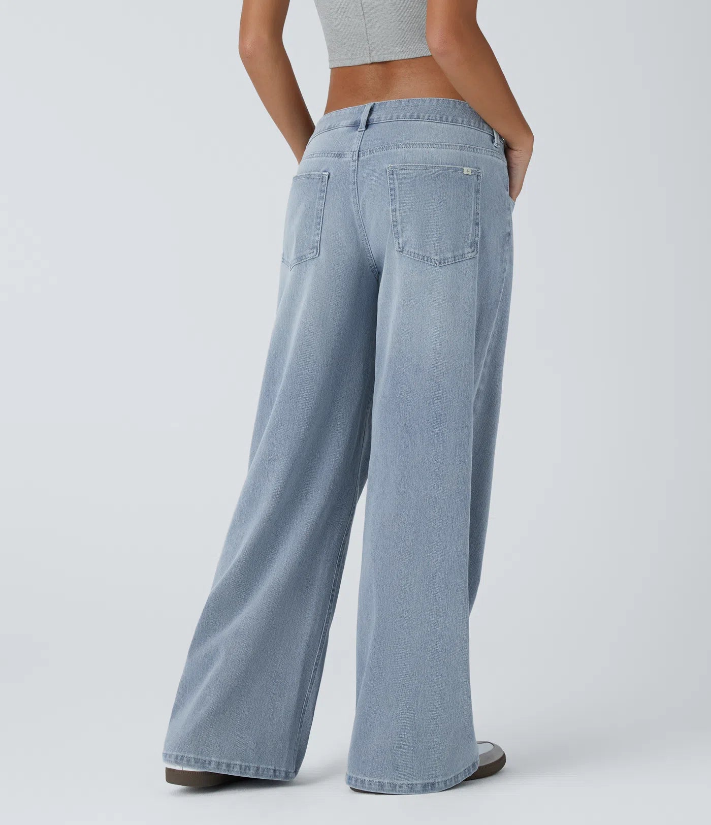 Sophie | Comfortabele Wide Leg Jeans Met Elegante Pasvorm & Handige Ritszakken