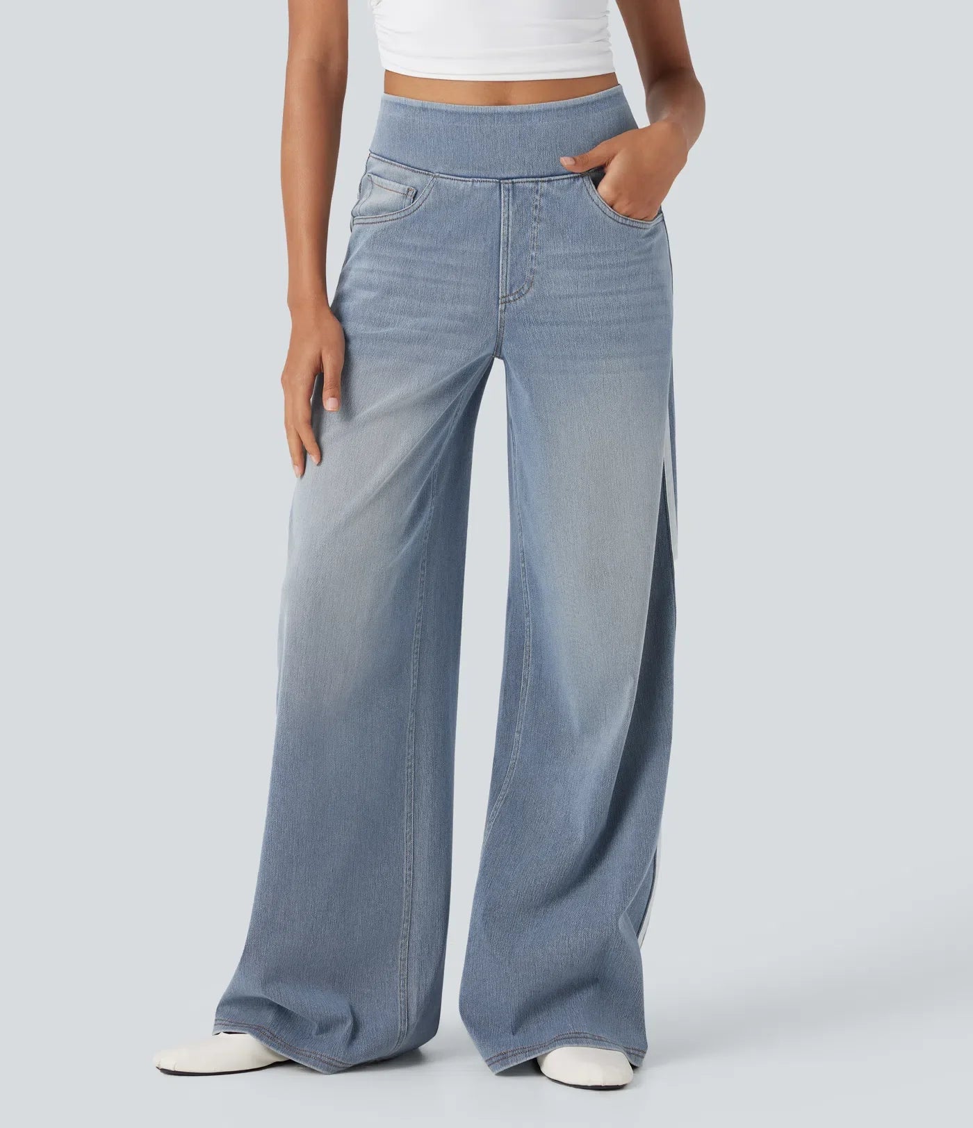 Anna | Pantaloni Comodi e Elasticizzati con Belle Tasche Profonde