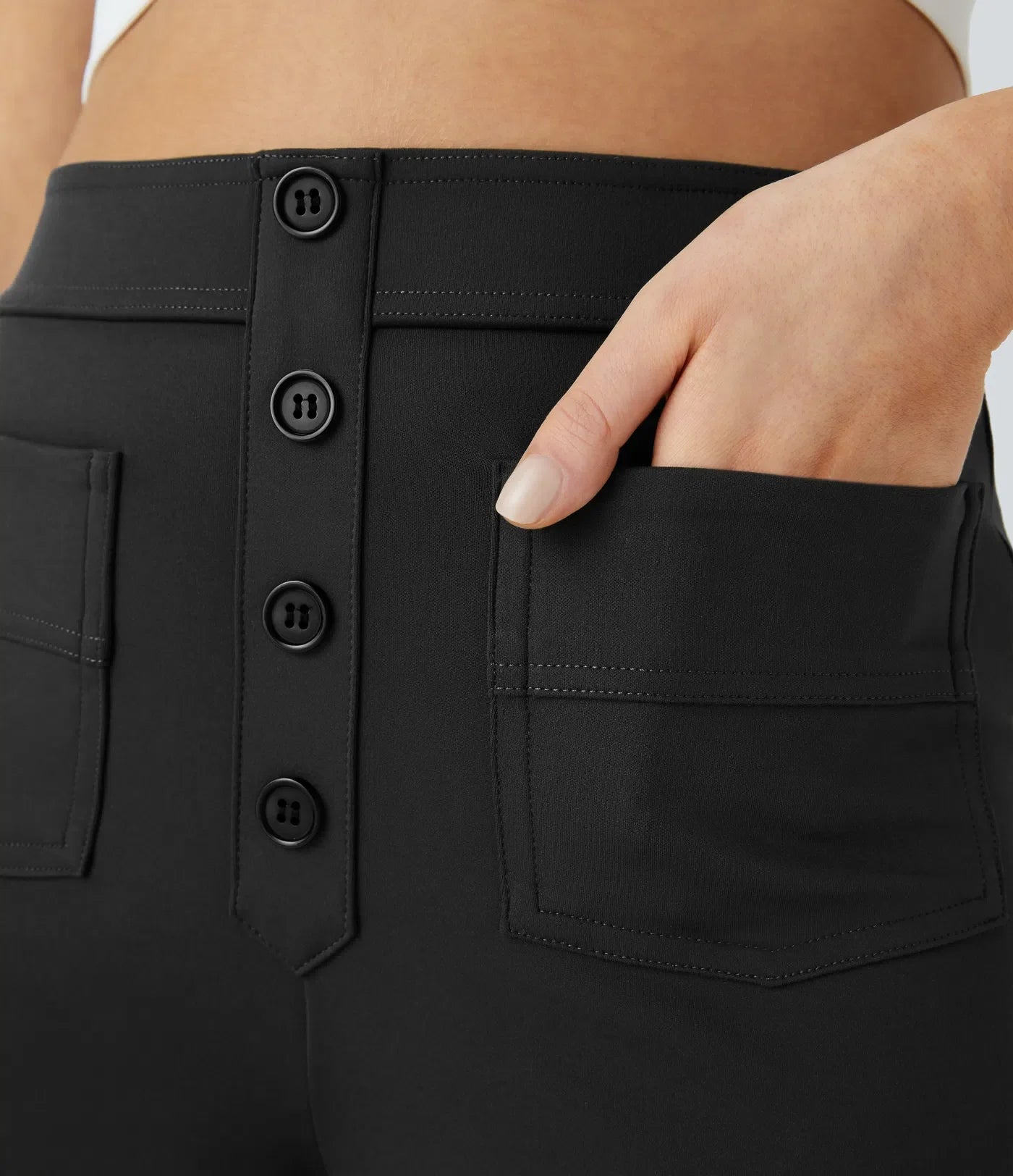 Naomi | Pantaloni Elasticizzati e Confortevoli a Vita Alta | 1+1 Gratis