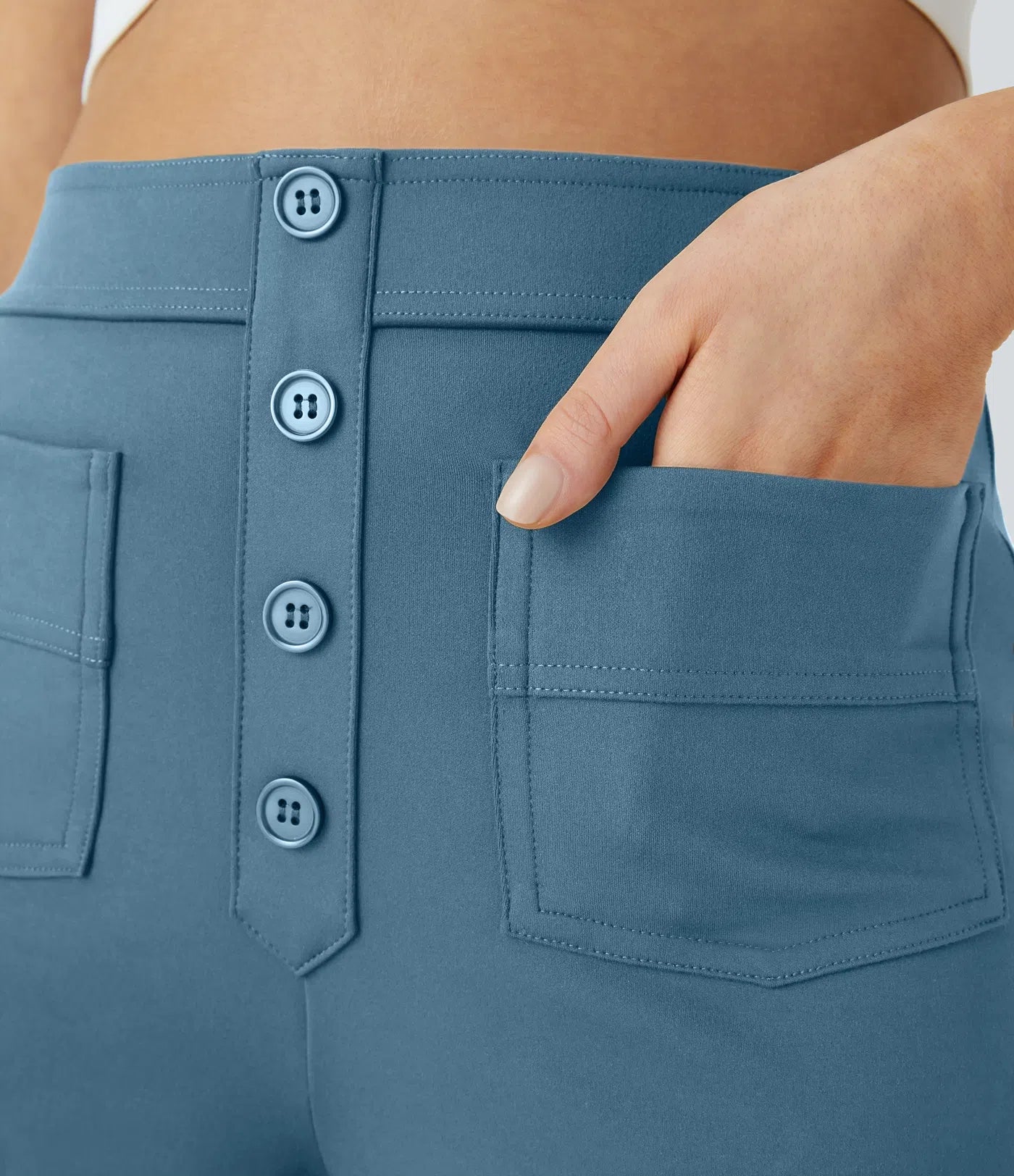 Naomi | Elastische & Comfortabele Broek Met Hoge Taille | 1+1 Gratis