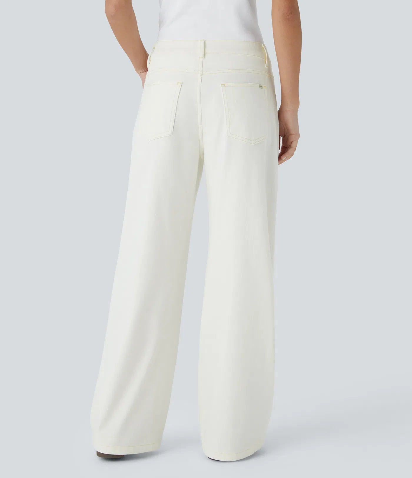 Linda | Comfortabele Jeans Met Handige Ritszakken & Losvallende Elegante Pijpen