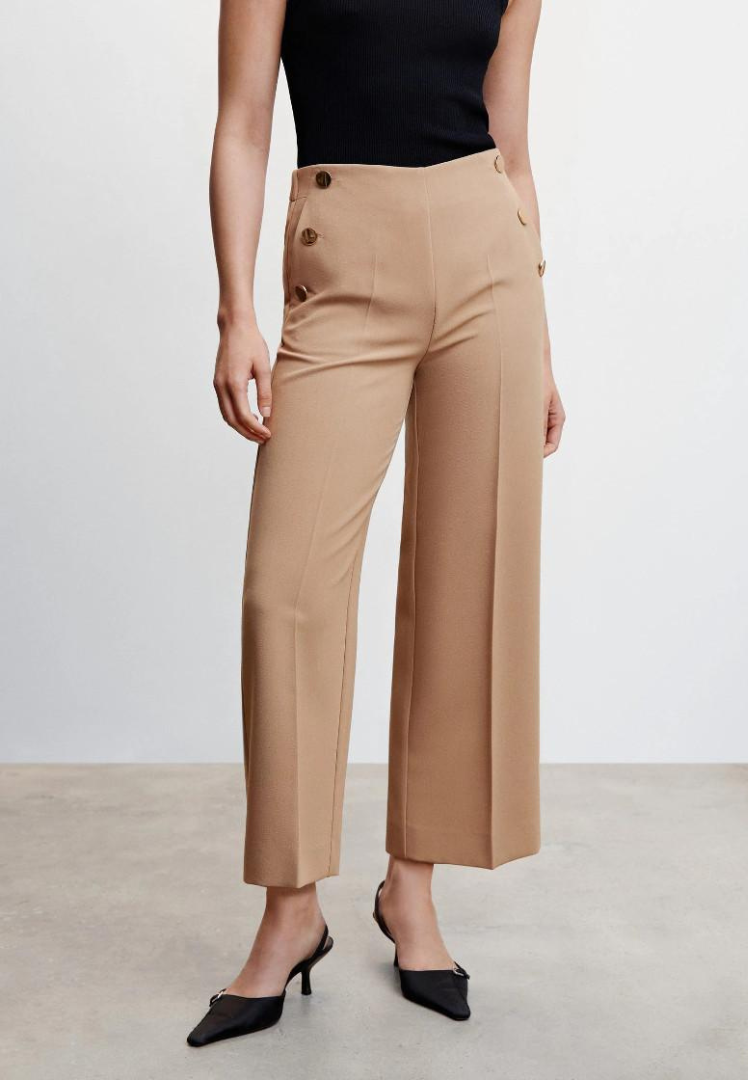 Emma | Comfortabele broek met hoge taille