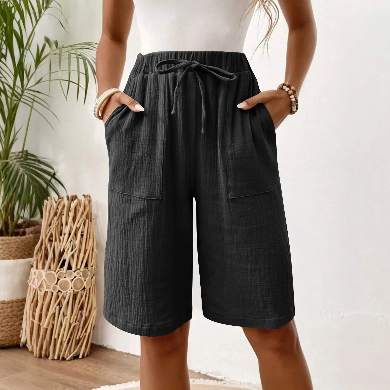 Sienna | Shorts in cotone e lino
