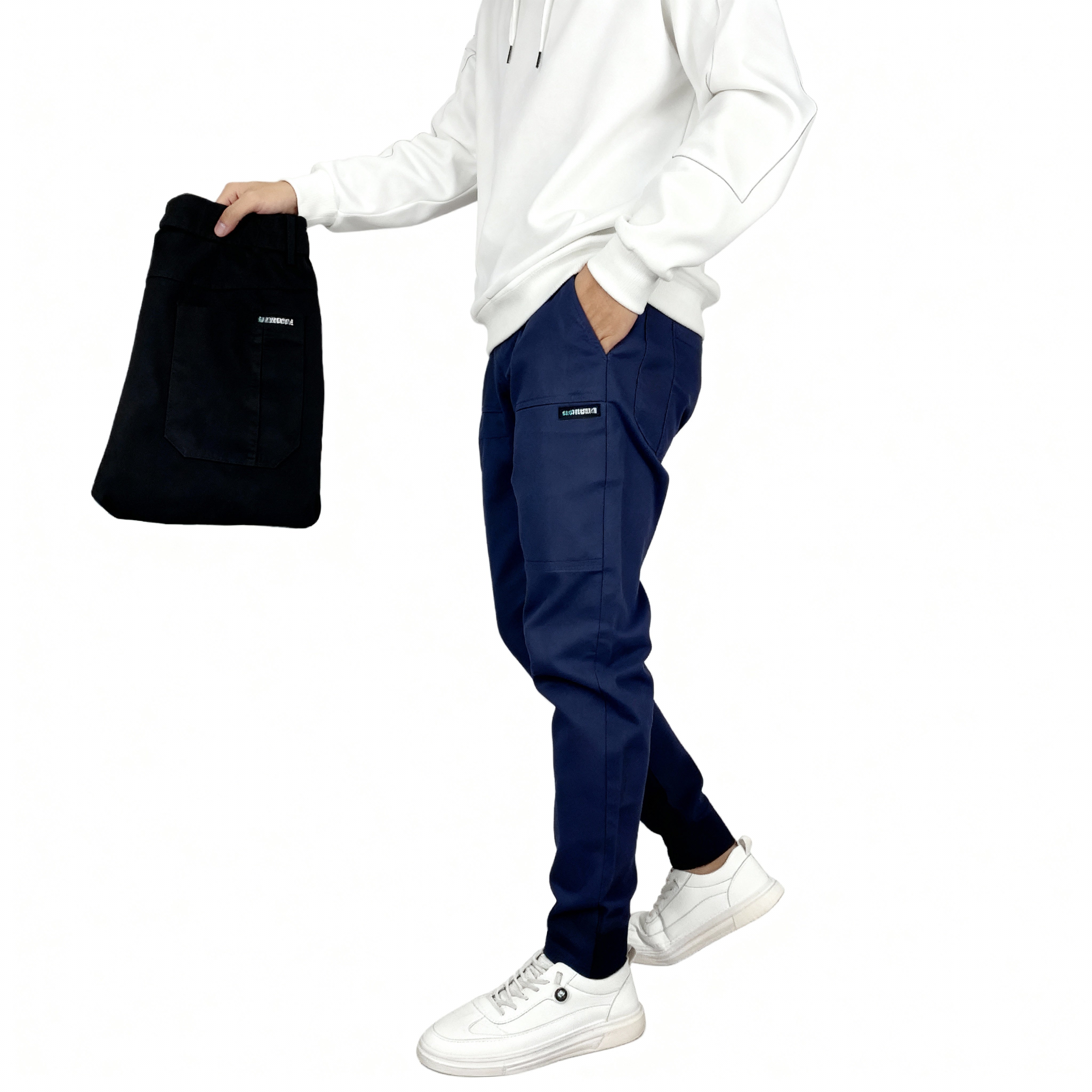 Michael | Pantaloni Cargo Elastici Premium