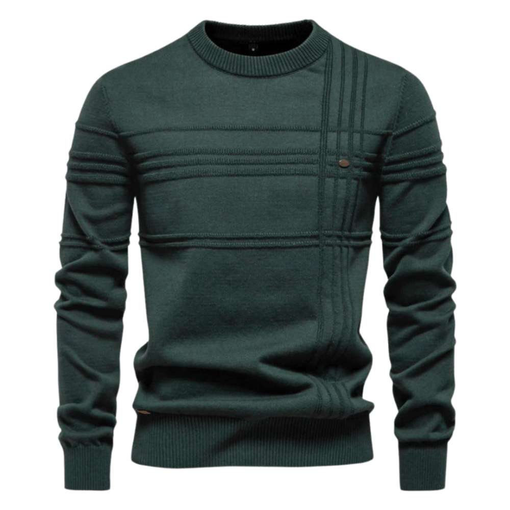 Burkhard | Pullover elegante da uomo con design a quadri