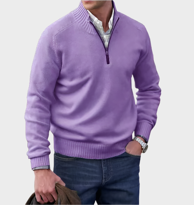 Malik | Maglione elegante con zip