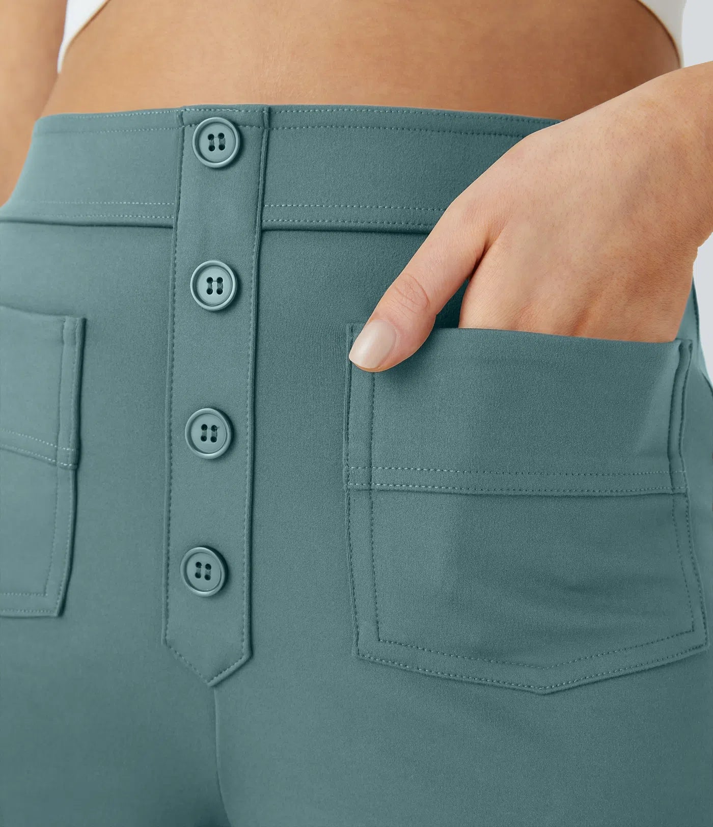 Naomi | Elastische & Comfortabele Broek Met Hoge Taille | 1+1 Gratis