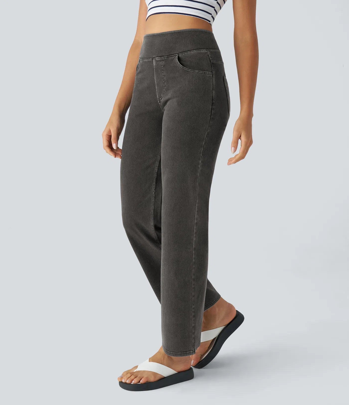 Isabella | Elastische & Comfortabele Broek Met Hoge Taille