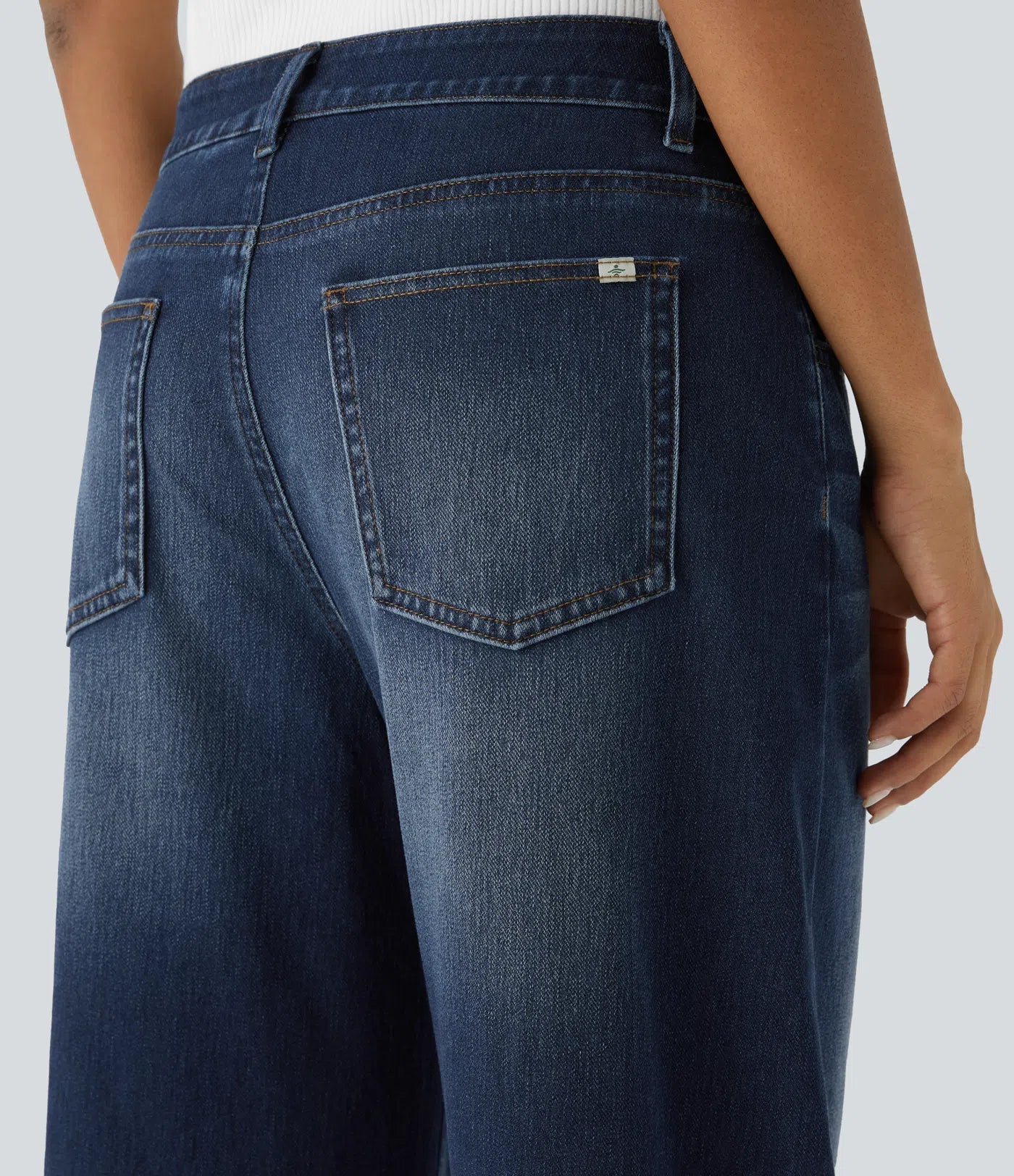 Linda | Comfortabele Jeans Met Handige Ritszakken & Losvallende Elegante Pijpen