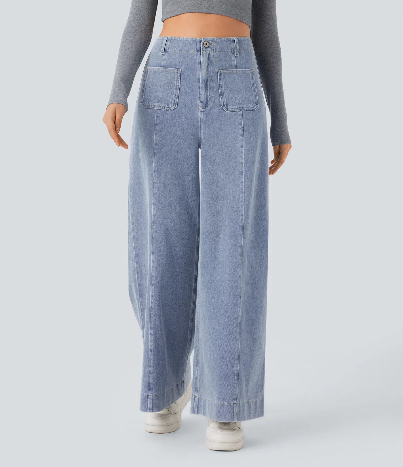 Nicole | Comfortabele & Casual Broek Met Wijde Pijpen