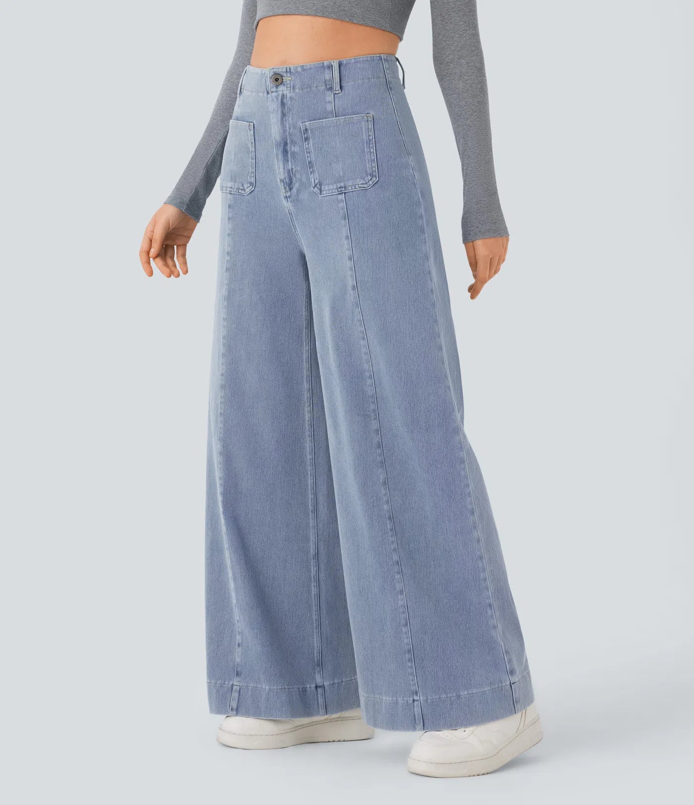 Nicole | Comfortabele & Casual Broek Met Wijde Pijpen