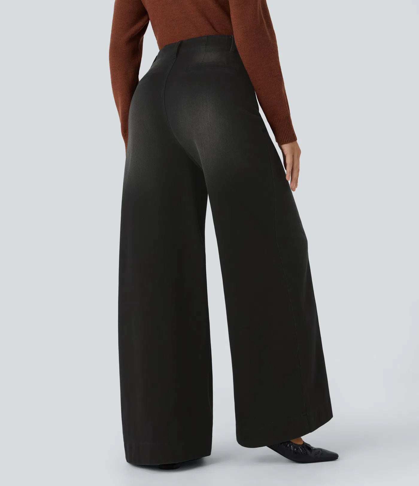 Nicole | Comfortabele & Casual Broek Met Wijde Pijpen