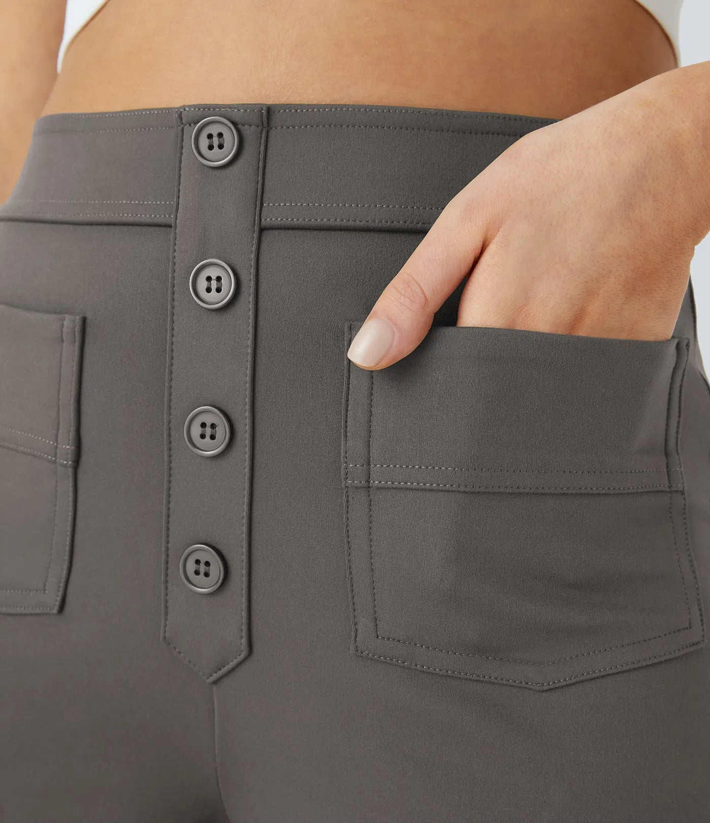 Naomi | Elastische & Comfortabele Broek Met Hoge Taille | 1+1 Gratis