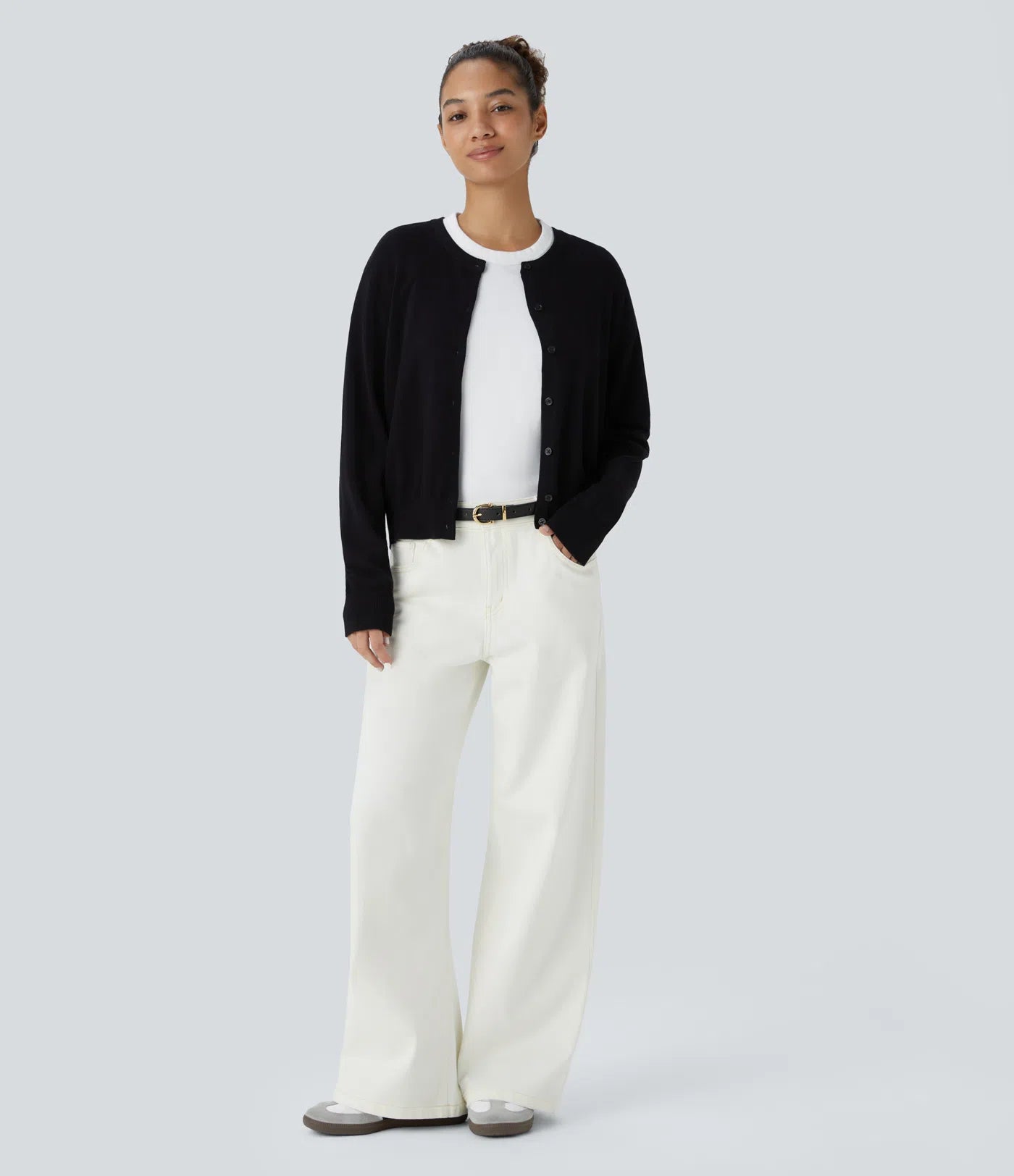 Linda | Comfortabele Jeans Met Handige Ritszakken & Losvallende Elegante Pijpen