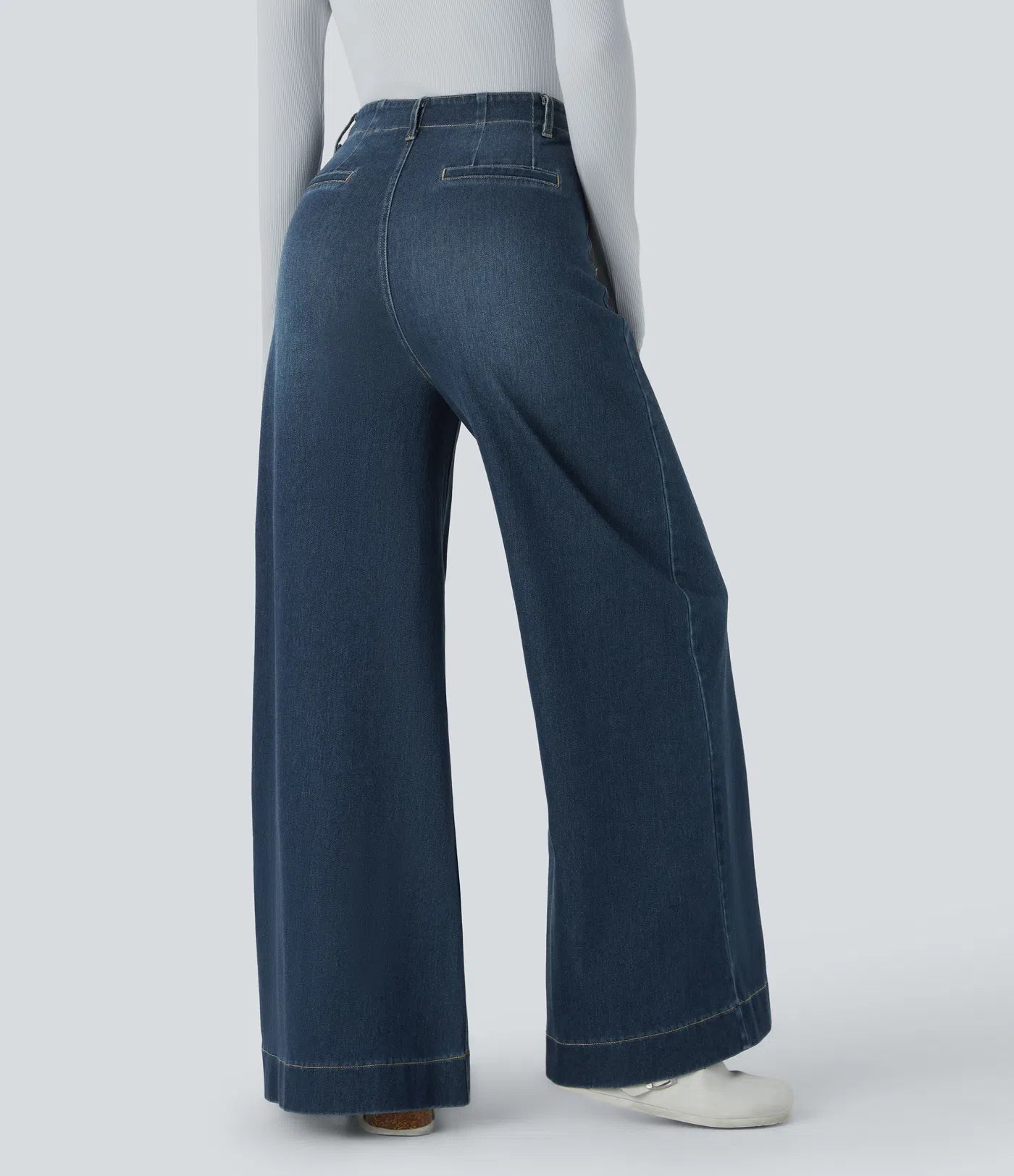 Nicole | Comfortabele & Casual Broek Met Wijde Pijpen