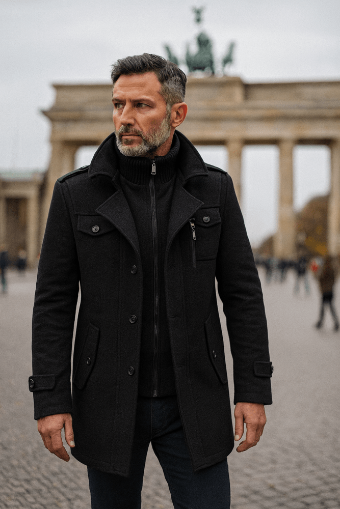Gino | Cappotto da uomo classico e intramontabile