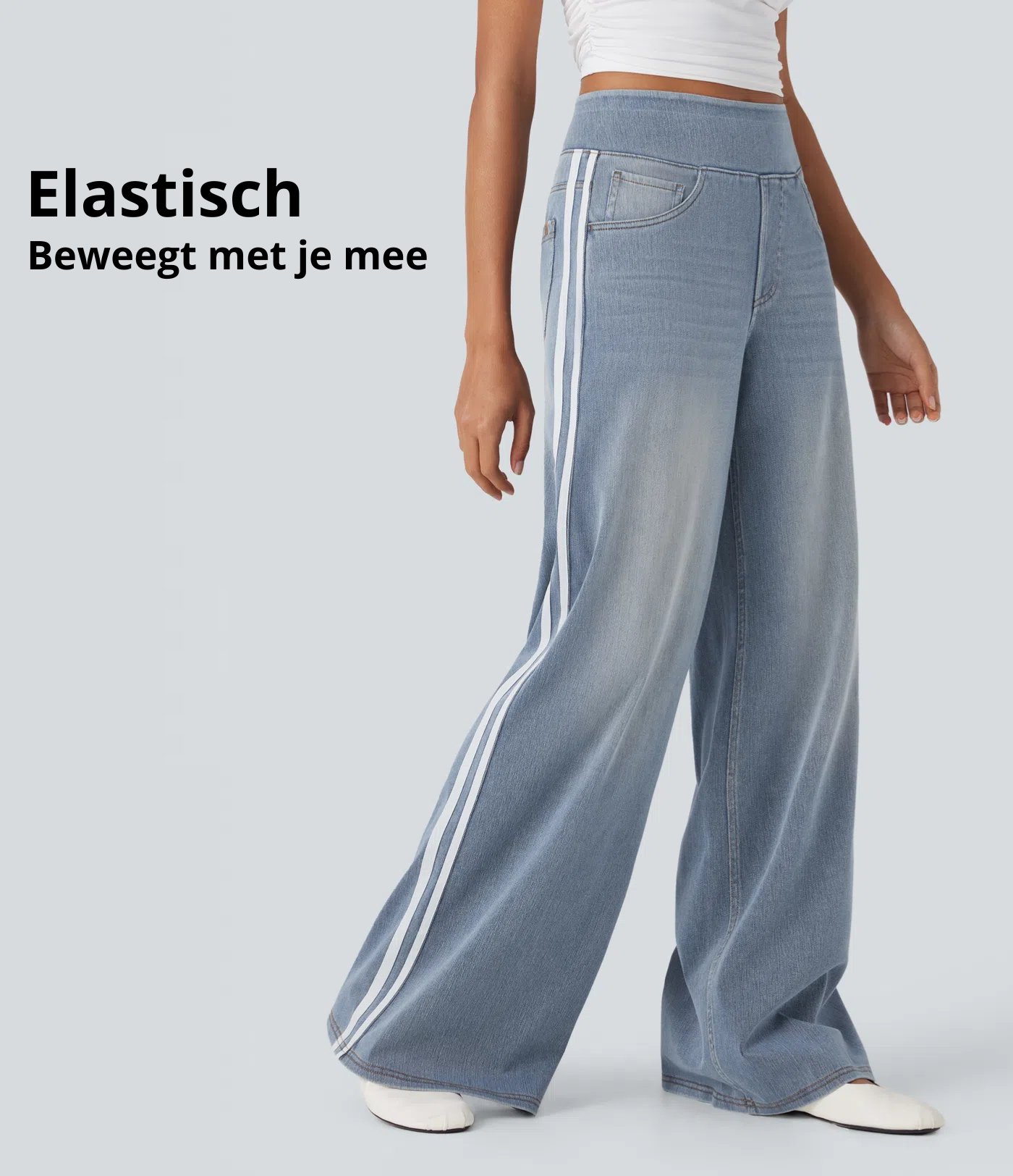 Anna | Comfortabele & Elastische Broek Met Fijne Diepe Zakken