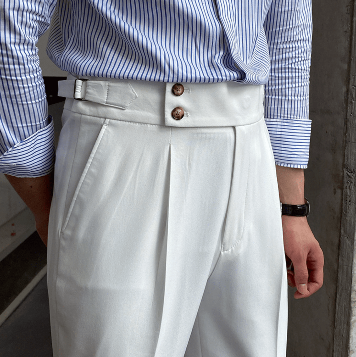 Edward | Pantaloni eleganti a vita alta