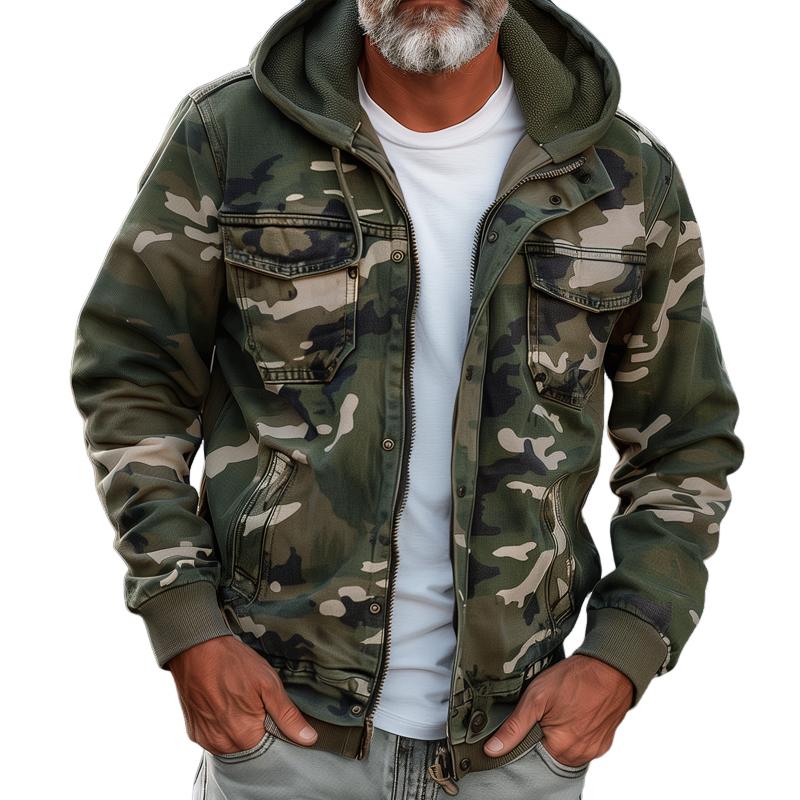 Fabian | giacca cargo camouflage elegante